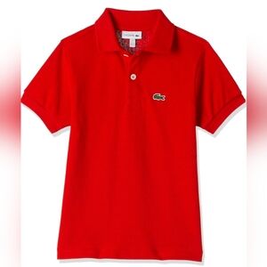 Lacoste Boys' Short Sleeve Classic Pique Polo